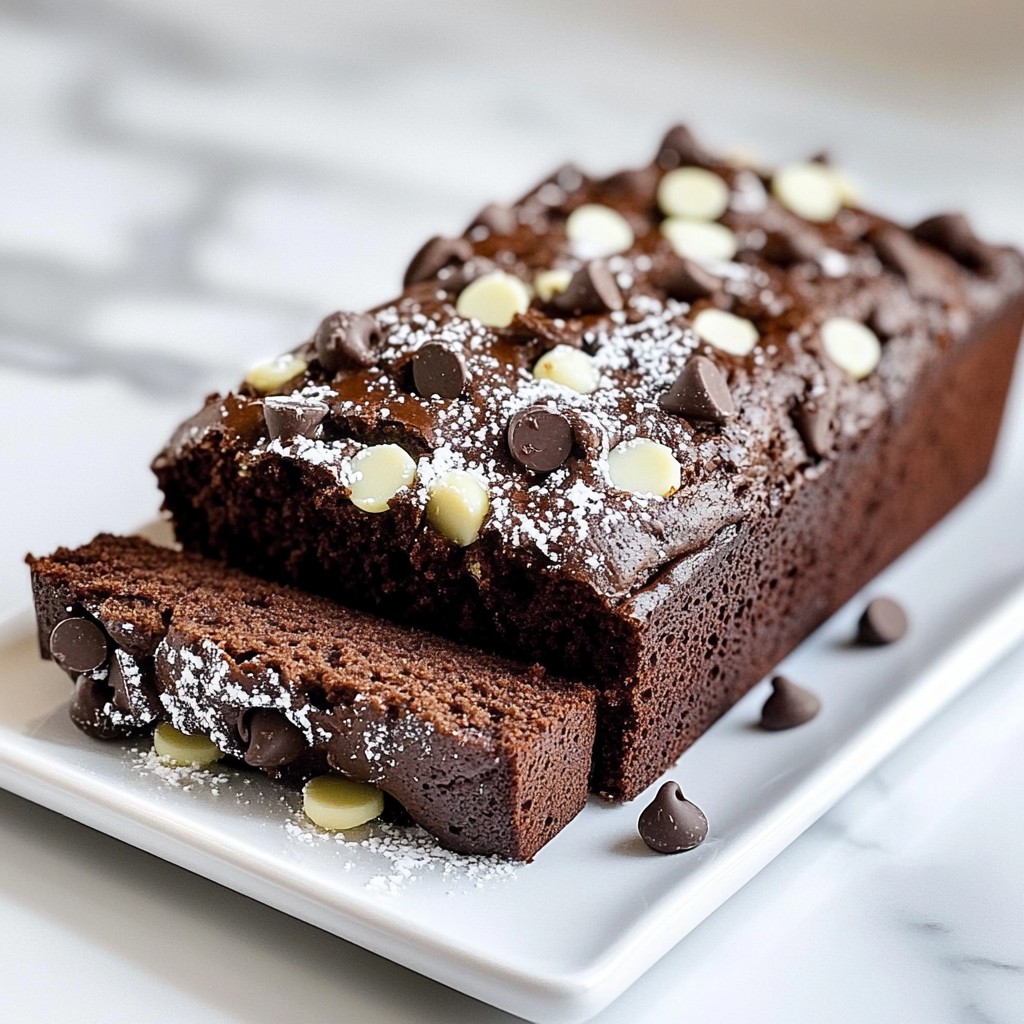 Triple Chocolate Zucchini Bread Flavorful and Rich Delight