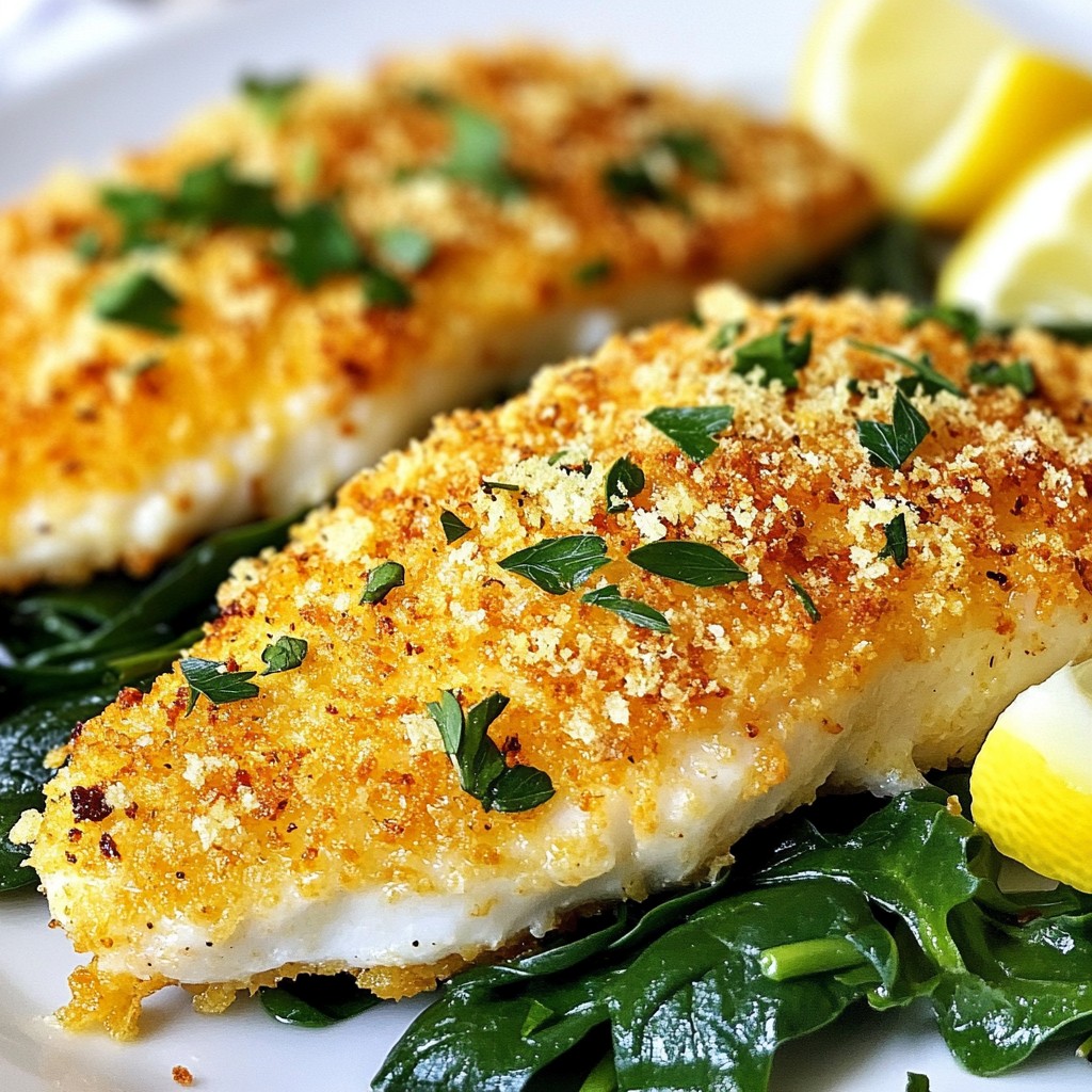 Parmesan Crusted Tilapia Simple and Tasty Recipe