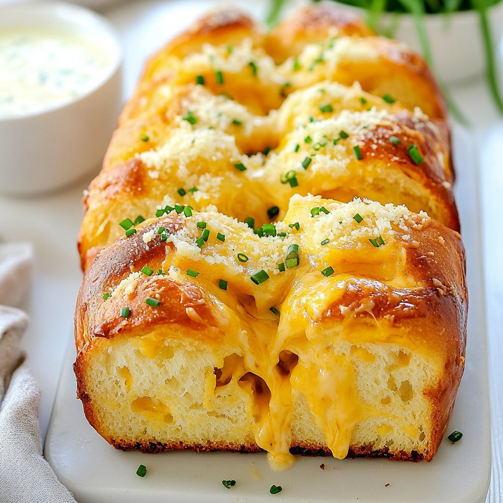 Ranch Cheddar Pull Apart Bread Delicious and Easy Recipe