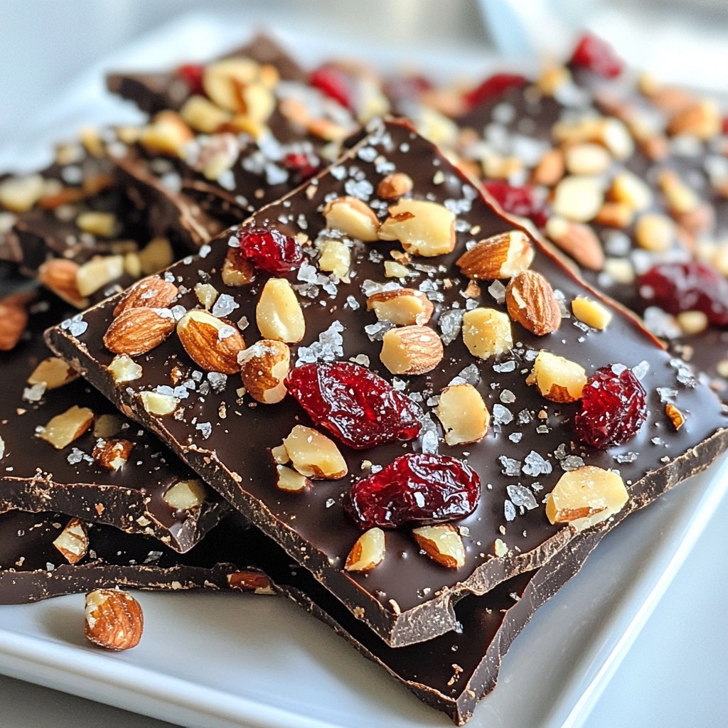 Dark Chocolate Sea Salt Bark Irresistible Treat Recipe