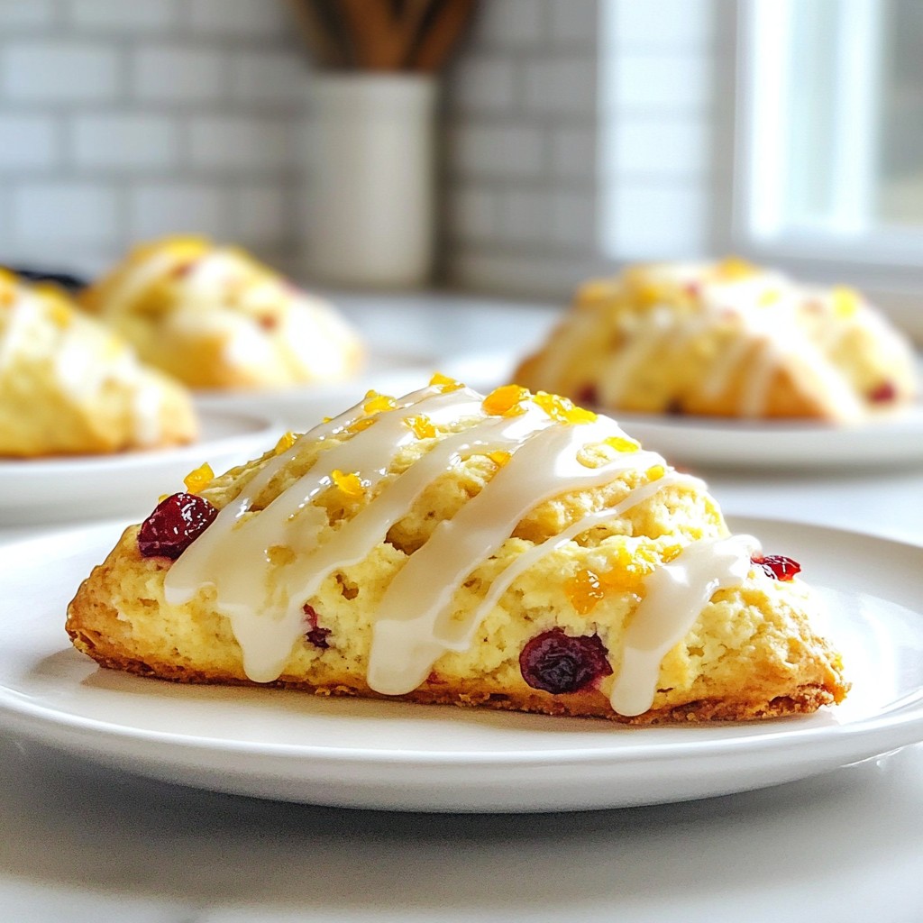 Cranberry Orange Scones Tasty and Easy Recipe Guide